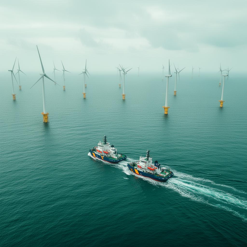 Offshore wind module